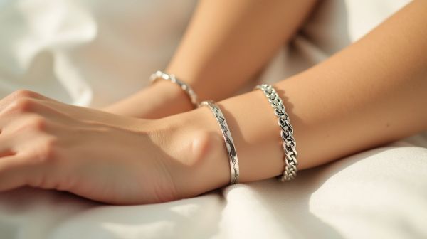 Variez votre style avec des bracelets en argent homme femme